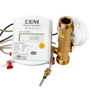 Лічильник тепла ультразвуковий CEM CM-HR Ду 40 10,0 м3/год MBUS cem-cm-hr-40-10 фото