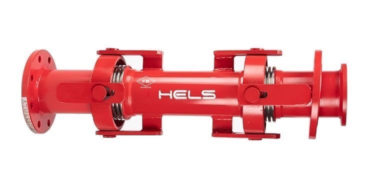 Компенсатори карданні сейсмічні фланцеві HLS-100 KMF hels-51 фото