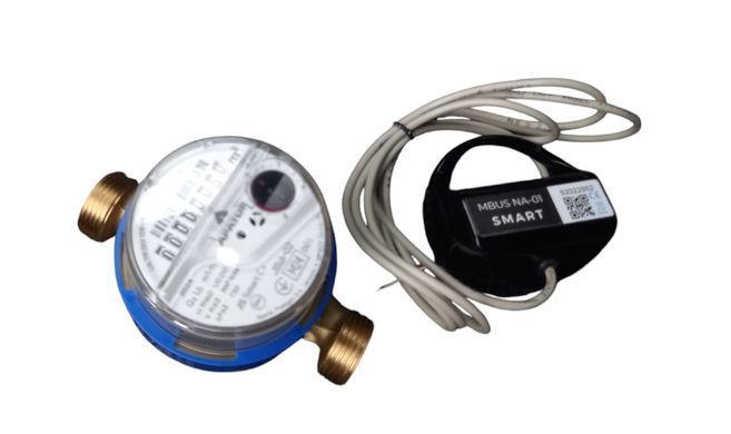 Счетчик холодной воды Apator Powogaz Smart С+ JS-1,6 Ду 15 с накладкой NE ap-smart-js-11 фото