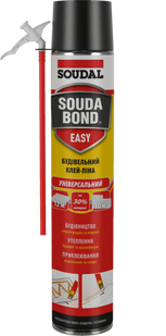 Піна клей ручна 750 мл SOUDAL SOUDABOND EASY 000130238 фото