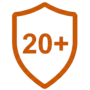 Больше 20 лет на рынке