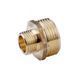 Ниппель латунный переходной 15х8 усиленный 000201053 фото 1