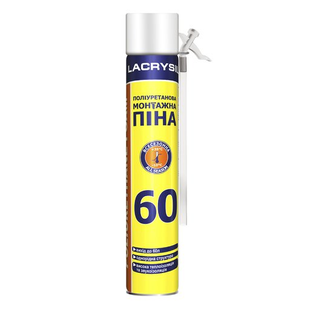 Піна монтажна ручна 750 мл всесезонна LACRYSIL 000122040 фото
