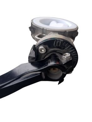 Засувка Батерфляй Ду 125 з нержавіючої сталі футерований PTFE bater-spec-5 фото