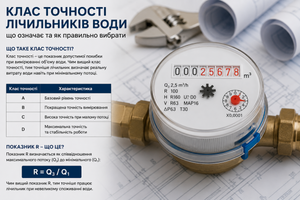Класс точности счетчиков воды